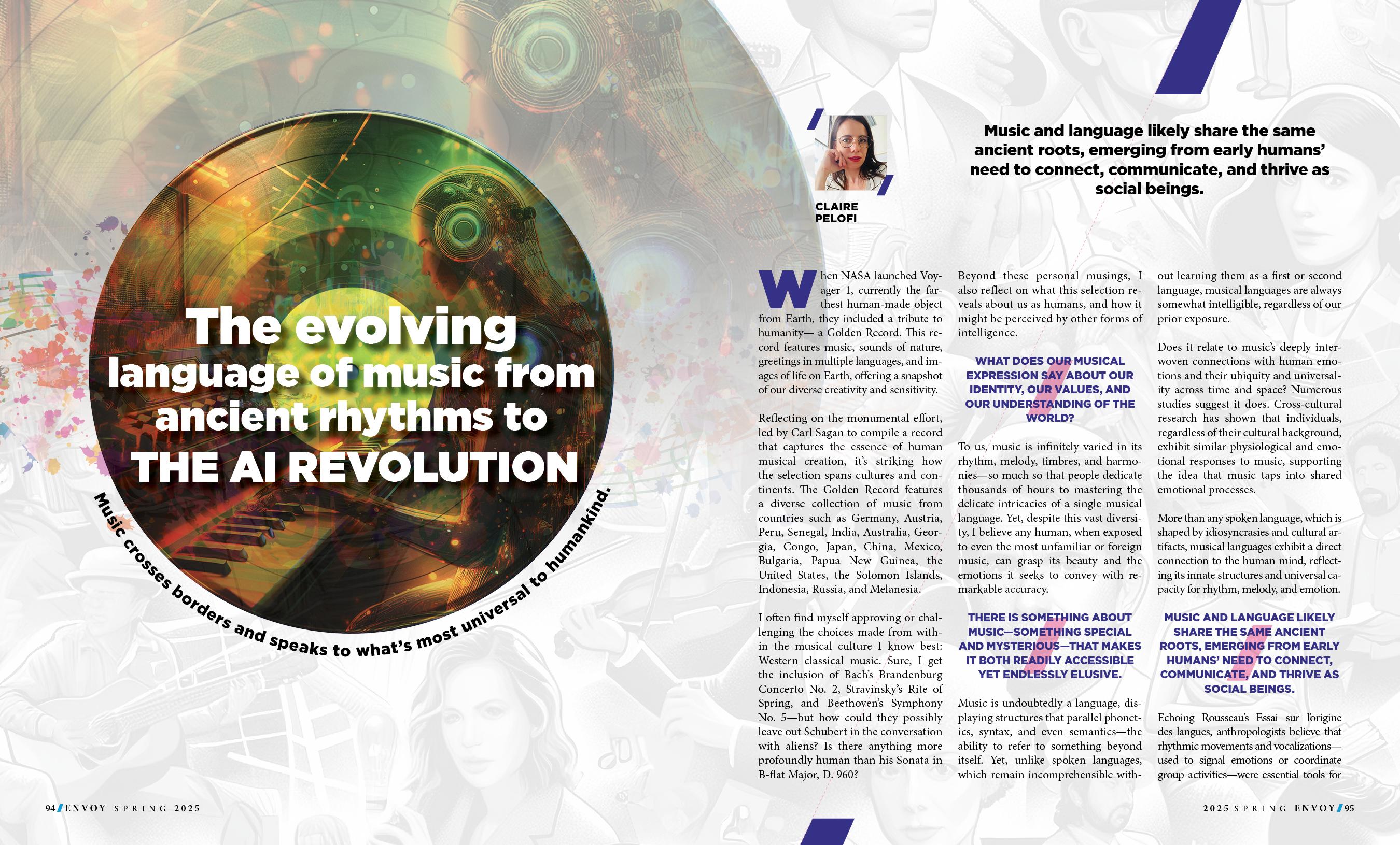 Envoy Magazine Interior Page